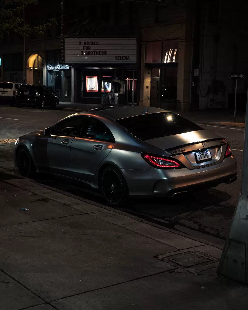 MERCEDES AMG CLS 63s (MULTIPLE LED COLOUR POSTER)