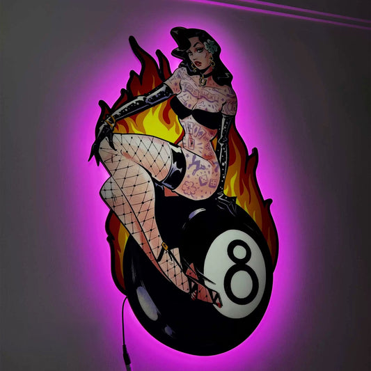 SNOOKER BALL (LED POSTER)