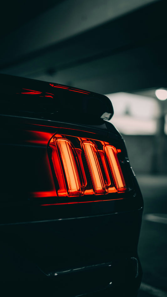 FORD MUSTANG (MULTIPLE LED COLOUR POSTER)