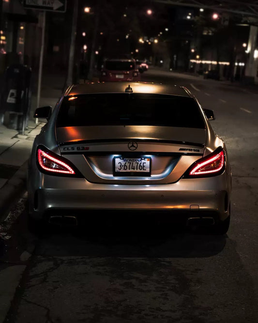 MERCEDES AMG CLS 63s (MULTIPLE LED COLOUR POSTER)