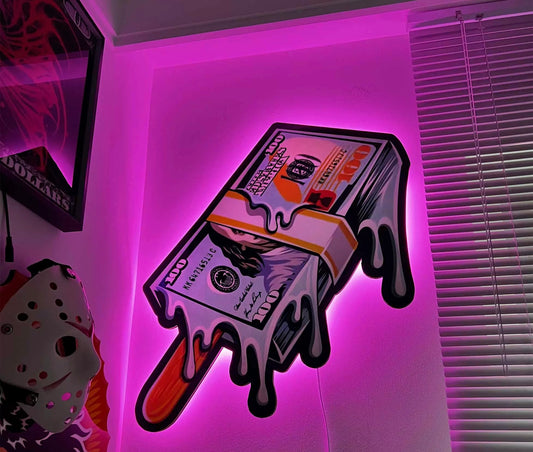 ICE MONEY (LED POSTER)